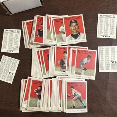 Sale Photo Thumbnail #200: 2004 Topps Cracker Jack Baseball Cards 150+