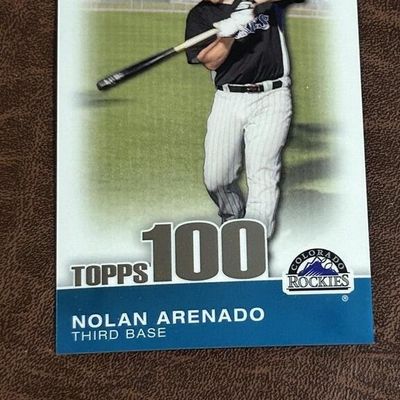 Sale Photo Thumbnail #192: 2010 Bowman Chrome Topps 100 Nolan Arenado #TPC49