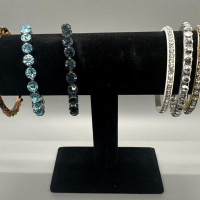 Rhinestone & Crystal-Style Bracelets