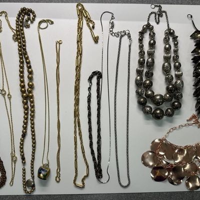 Vintage Mixed Metal & Statement Necklaces