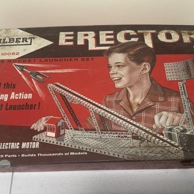Sale Photo Thumbnail #147: Vintage 1950s/1960s A.C. Gilbert Erector Set No.