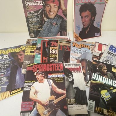 Sale Photo Thumbnail #149: Vintage Bruce Springsteen & Music Magazines