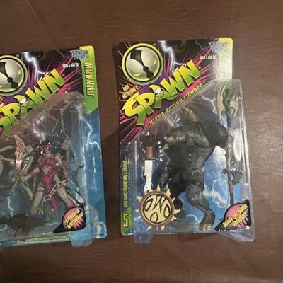 Sale Photo Thumbnail #224: Vintage Spawn Action Figures Lot (2)