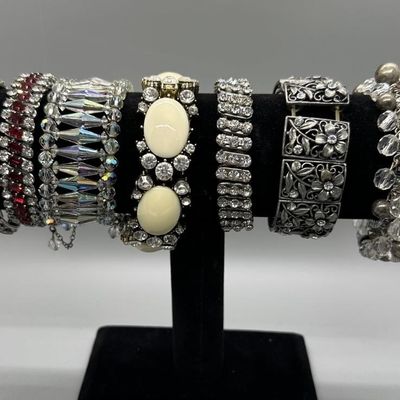 Vintage Rhinestone & Crystal Fashion Bracelets