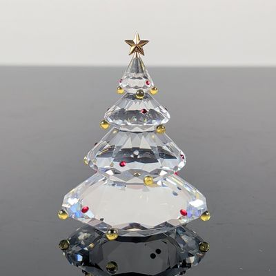 Swarovski Silver Crystal Christmas Tree Figurine