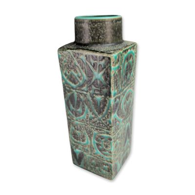 Royal Copenhagen Nils Thorsson Baca Series Faience Vase