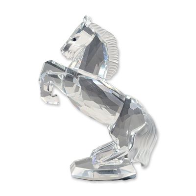 Swarovski Silver Crystal White Stallion