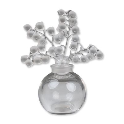 Lalique Crystal Perfume Bottle, Clairefontaine