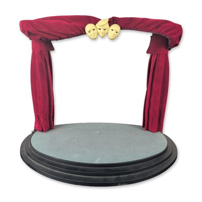 Swarovski Masquerade Trilogy Theatrical Display Stage