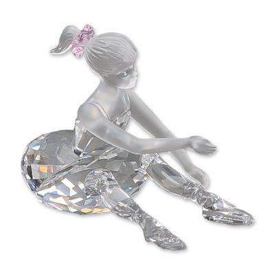 Swarovski Crystal Figurine, Young Ballerina