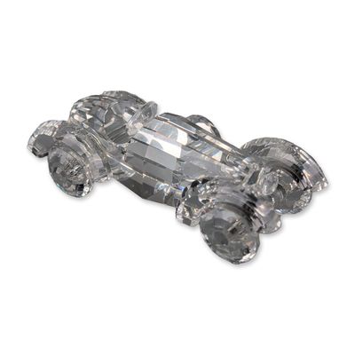 Swarovski Silver Crystal Figurine, Vintage Old Timer Automobile