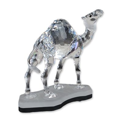 Swarovski Silver Crystal Dromedary Camel Figurine