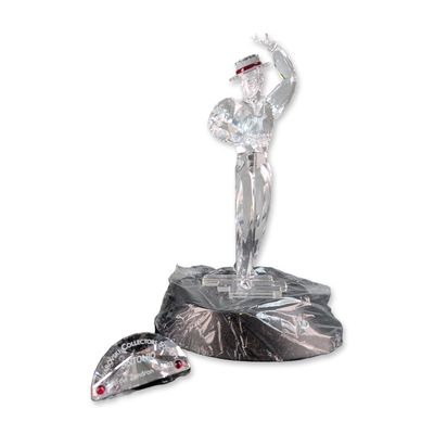 Swarovski SCS Crystal Antonio Magic of Dance Figurine w/ Plaque, Stand & COA