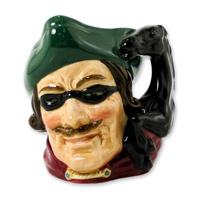 Dick Turpin (Horse Handle) D6535 Small Doulton Character Jug