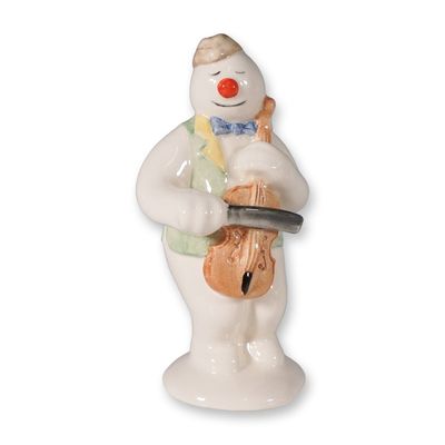 Royal Doulton The Snowman Figurine, Cellist Snowman DS17