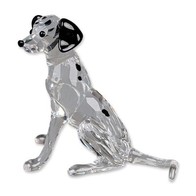 Swarovski Crystal Figurine, Dalmatian Mother