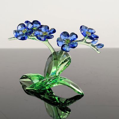 Swarovski Crystal Paradise Flower Figurine, Forget-Me-Not