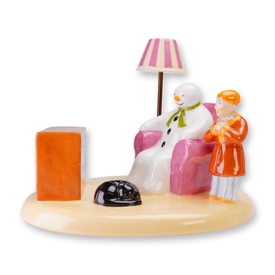 Coalport CharacTers The Snowman Figurine, A Cold Night In