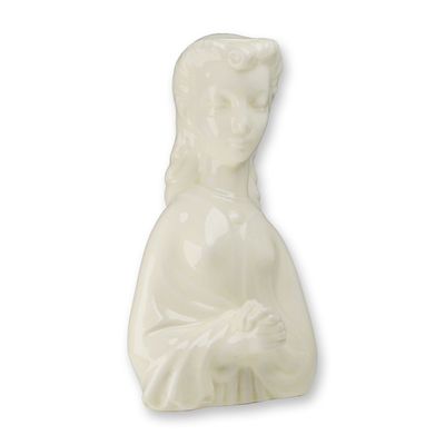 Wedgwood Barlaston Penelope Ceramic Bust by Arnold Machin