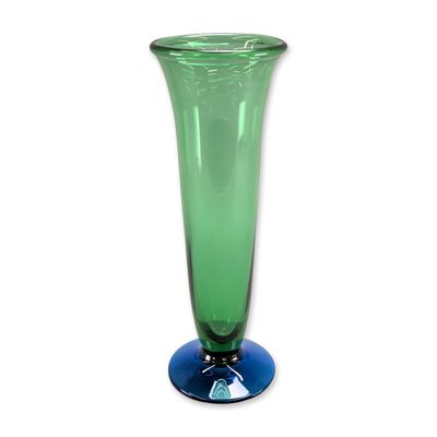 Orrefors Swedish Louise Art Glass Vase