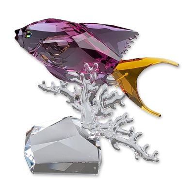 Swarovski Crystal Paradise Fish Figurine, Anthias