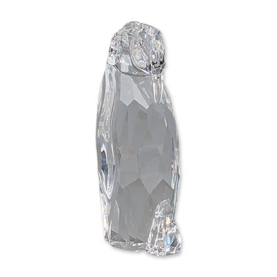 Swarovski Crystal Figurine, Mother Penguin with Baby