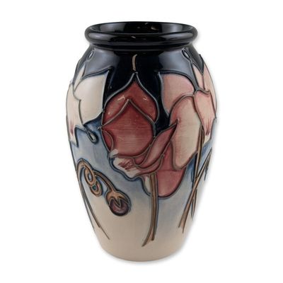 Moorcroft Wild Cyclamen English Art Pottery Vase