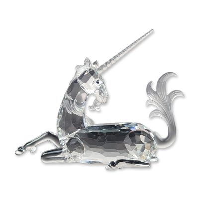 2pc Signed Swarovski Crystal SCS 1996 Annual Edition The Unicorn