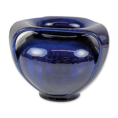Royal Lancastrian Art Deco Cobalt Vase