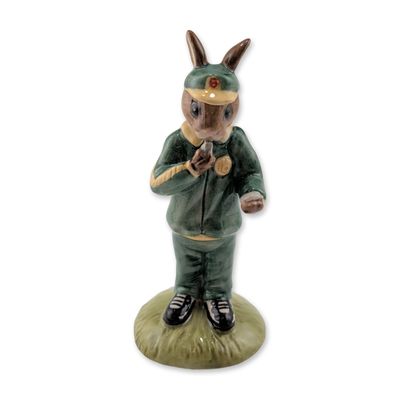 Royal Doulton Stop Watch Bunnykins DB 253 Porcelain Figurine