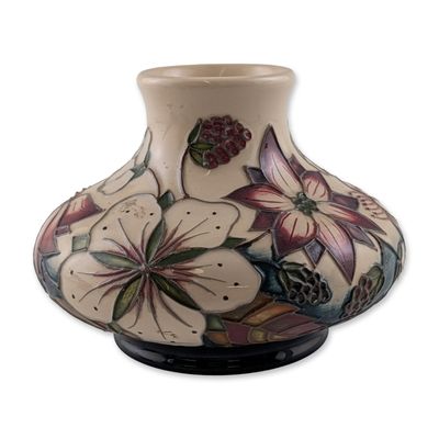 Moorcroft Bramble Revisited Pottery Vase