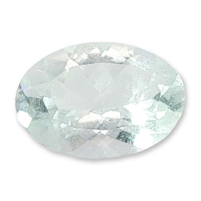 Loose Oval Cut Aquamarine Gemstone