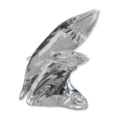 Swarovski 1992 SCS Care For Me - Whales Figurine