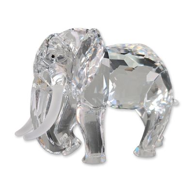 Swarovski 1993 SCS Crystal African Elephant Figurine