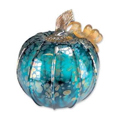 Steven Lundberg (American 1953-2008) Art Glass Pumpkin