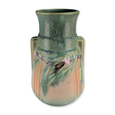 In the Style of Roseville American Art Pottery Laurel Vase
