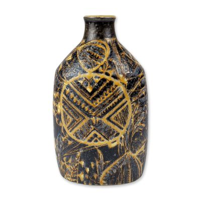 Nils Thorsson for Royal Copenhagen Baca Faience Vase