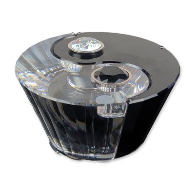 Swarovski Yin Yang Crystal Candleholders