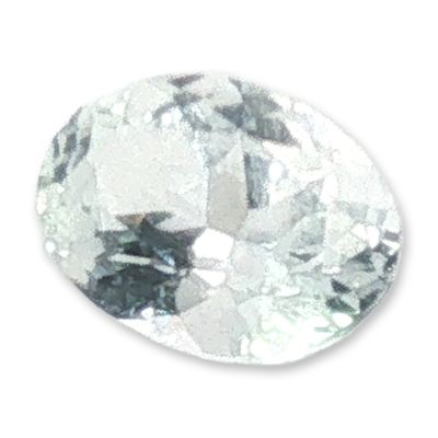 Oval Cut Loose White Sapphire Gemstone