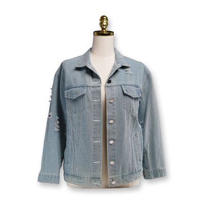Ai Le Er Women's Jean Jacket from Holt Maison de Luxe, Where Is My Mind