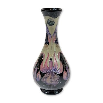 Moorcroft Fuchsia Rachel Bishop Pottery Vase