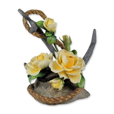 Limited Edition Boehm The Mountbatten Rose Porcelain Figurine