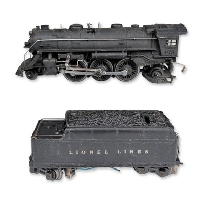 2pc Lionel Electric Train, Pre-War 224E Locomotive & 2224W Tender
