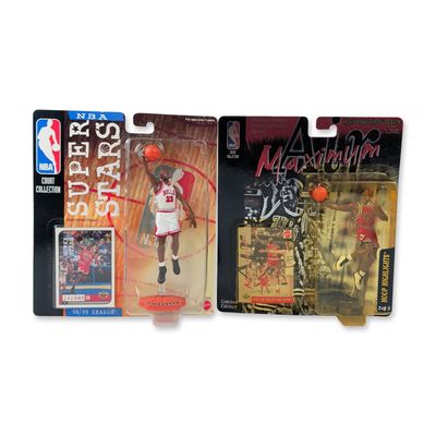 2pc Mattel Michael Jordan NBA Action Figures