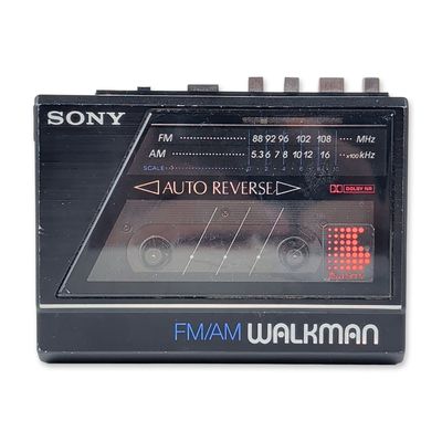 Sony WM-F77 FM/AM Stereo Cassette Walkman