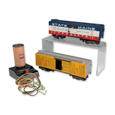 Three Gilbert American Flyer 3/16 Scale Trains- 24029, XA-11666 & 24076