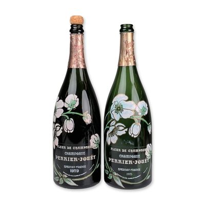 2pc Perrier-Jouet Fleur de Champagne Vintage Magnum Bottles
