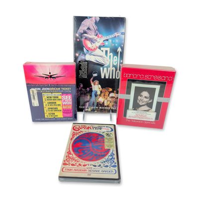 4pc Collection CD and DVD Box Sets