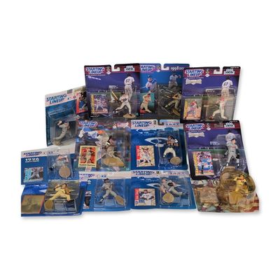 12pc Kenner & Hasbro Starting Lineup MLB Action Figures