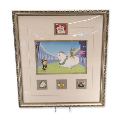 Warner Bros. Studio Store "What's Opera, Doc?" Lithograph and Pin Set